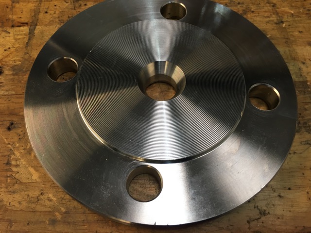 Stainless Steel Part Machined on Lathe